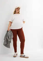 Mammaleggings i økologisk bomull (2-pack), bonprix