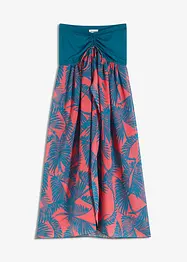 Bandeau-strandkjole i chiffon, bonprix