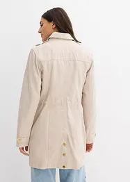 Bomullsparkas i utility-stil, halvlang, bonprix