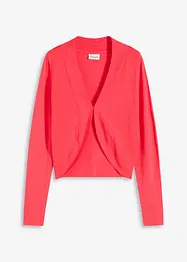 Kort cardigan med viskose, bonprix
