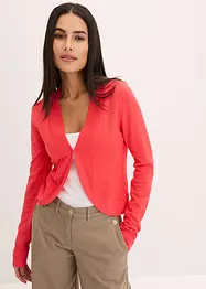 Kort cardigan med viskose, bonprix