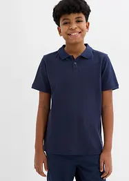 Poloskjorte i 100% bomull, bonprix