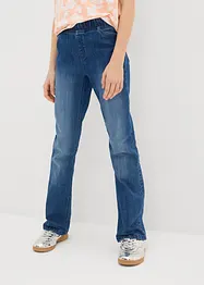 Jeggings Mid Waist, Flared, bonprix
