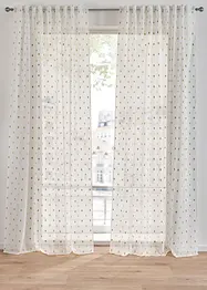 Gardin med broderi (1-pack), bonprix
