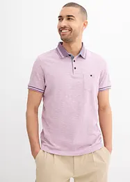 Poloskjorte i 100% bomull, bonprix