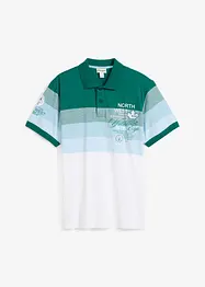Kortermet poloskjorte i jersey i 100% bomull, bonprix