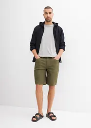 Bermudashorts i denim med stretch, Regular Fit (2-pack), bonprix