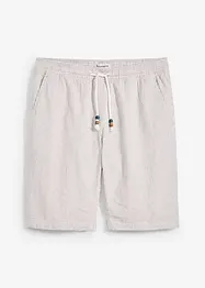 Bermudashorts i linmiks, Regular Fit, bonprix