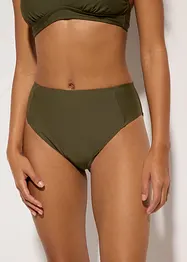 High Waist-bikinibukse med høy benskjæring, bonprix