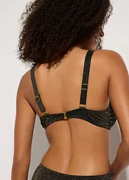 Bikinioverdel i glittermateriale, bonprix