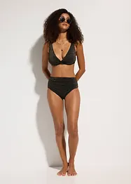 Bikinioverdel i glittermateriale, bonprix