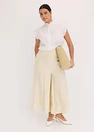 Culottes i lett rynket materiale, bonprix