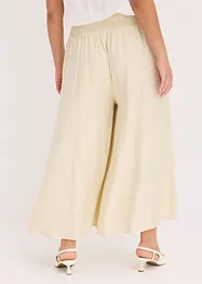 Culottes i lett rynket materiale, bonprix