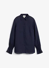 Skjortebluse av ramie, bonprix