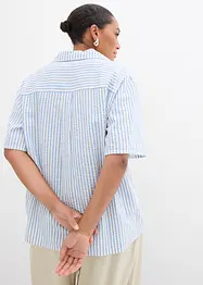 Skjortebluse i 100% bomull, bonprix