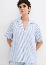 Skjortebluse i 100% bomull, bonprix