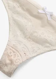 Stringtruse med sømløst bakstykke, bonprix