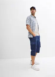 Lang cargo-bermudashorts med komfortsnitt, Regular Fit, bonprix