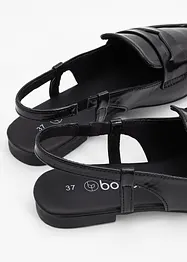 Slingback i loafer-stil, bonprix