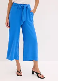 Pull on-culottes med oppbrett, bonprix