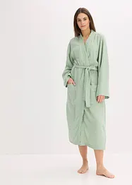 Morgenkåpe i musselin, oversized, bonprix