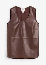 Singlet med forstykke i lammenappa, bonprix