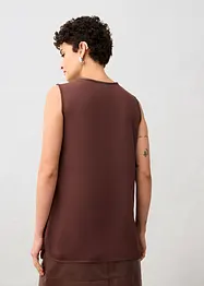 Singlet med forstykke i lammenappa, bonprix