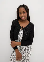 Strikket bolero med 3/4-lange ermer, bonprix