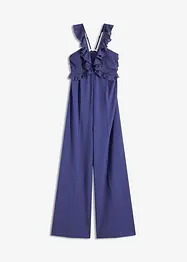 Jumpsuit med chiffon, bonprix