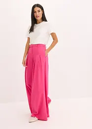 Bukse med legg og belte (2-delt sett), bonprix