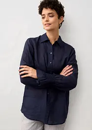 Skjortebluse av ramie, bonprix