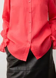 Skjortebluse av ramie, bonprix