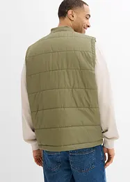 Vattert vest, Loose Fit, bonprix
