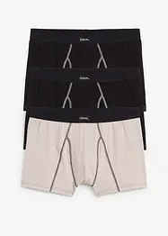 Boksershorts i ettersittende modell (3-pack), bonprix
