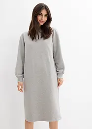 Sweatshirtkjole med puffermer, bonprix