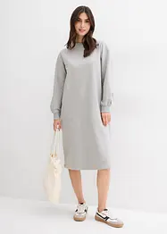 Sweatshirtkjole med puffermer, bonprix