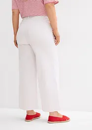 Wide Leg-jeans, High Waist, cropped, bonprix