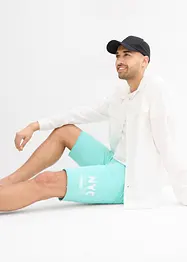 Sweat-bermudashorts med åpne kanter, bonprix