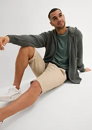 Pull on-bermudashorts i 100% bomull, Regular Fit, bonprix