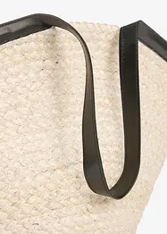 Shoppingveske i strå, bonprix