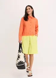 Bermudashorts i myk viskosemiks, bonprix