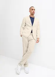 Blazer med lin, Regular Fit, bonprix