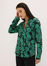 Blusetunika i lett viskose, bonprix