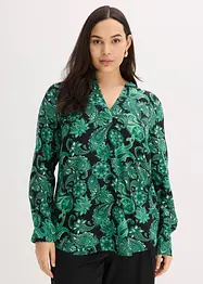 Blusetunika i lett viskose, bonprix