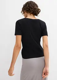 Ribbet topp, bonprix