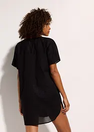 Strandbluse i transparent materiale, bonprix