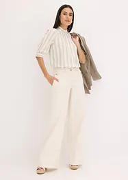 Bluse med stripemønster, bonprix
