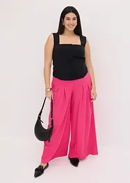 Blusetopp med knapper, bonprix