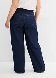 Wide Leg-jeans, High Waist, Low Stretch, bonprix