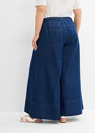 Wide Leg-jeans, Mid Waist, komfortlinning, bonprix